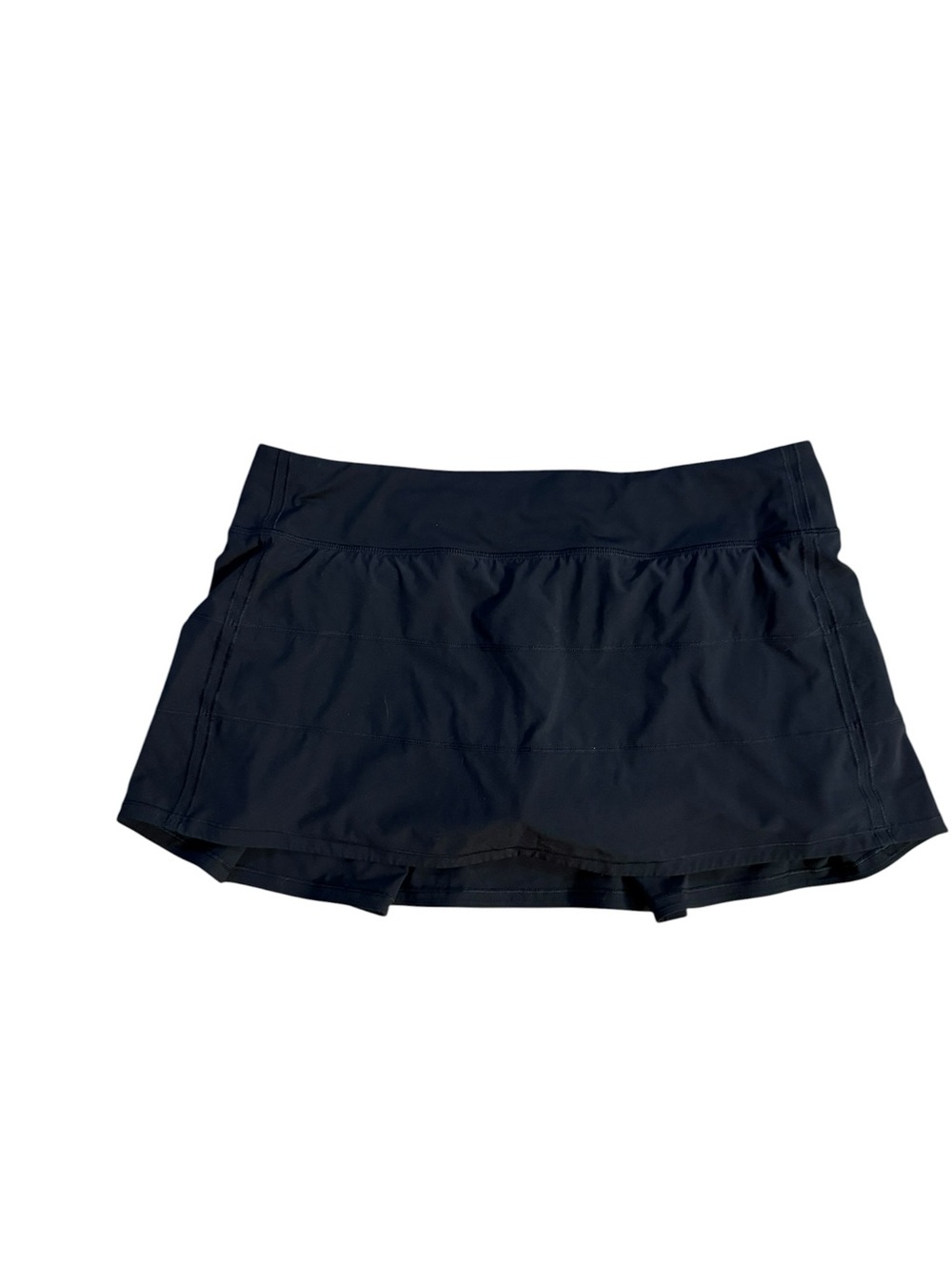 Lululemon Pace Rival Mid-Rise Black Skirt  Womens 12